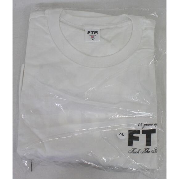 FTP 15 Year Anniversary Logo Tee White XL NEW - Picture 1 of 2